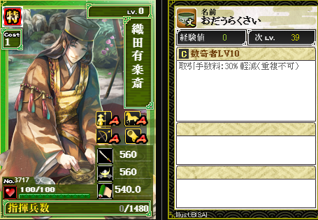 特織田