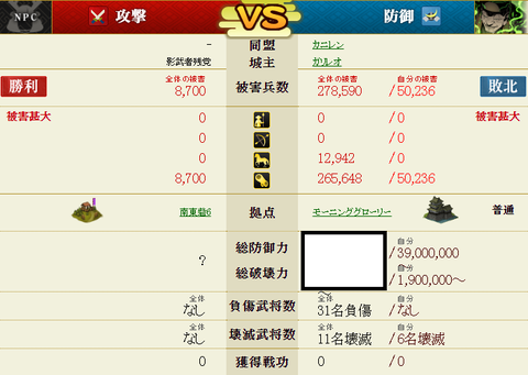 影武者残党⑨