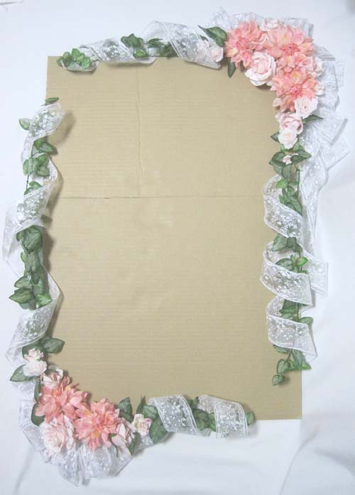 大きな額縁でもお任せを 造花職人の花ちょす日々 大きな額縁でもお任せを 造花職人の花ちょす日々