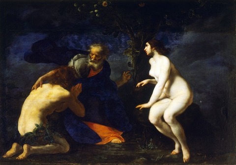 Adamo_ed_Eva_rimproverati_da_Dio_-_Furini