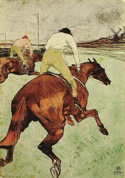 ジョッキー　ロートレック