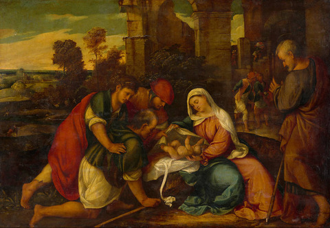 羊飼いの礼拝  ヴェロネーゼ