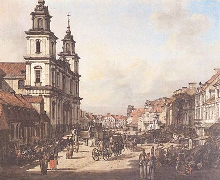 1778  view-of-cracow-suburb-from-nowy-świat-street
