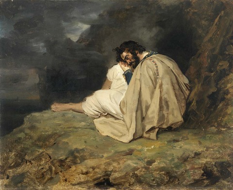 眠るじぇーぬ・グレックテオドール・ジェリコー