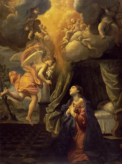 1610koroGiovanni_Lanfranco_-_The_Annunciation_-