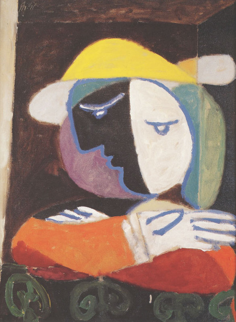 バルコニーの女-picasso[1]