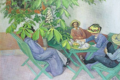 1912 Under_the_chestnut_tree