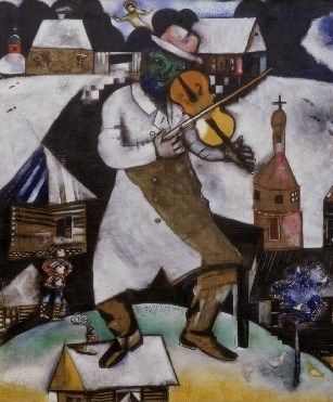 7本指の自画像（マルク・シャガール作） : 世界美術館巡り旅