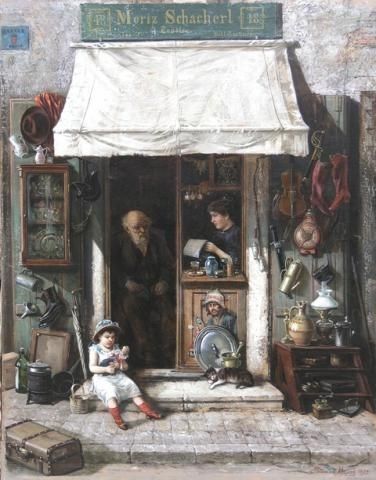 ユダヤ通りの船具店 Eduard Majsch