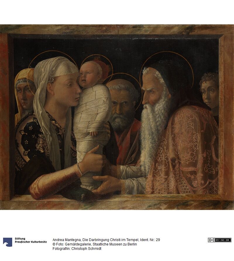 隠れ名画 キリストの神殿奉献（アンドレア・マンテーニャ作） : 世界