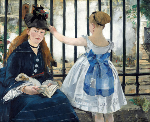 鉄道-Edouard_Manet_-_Le_Chemin_de_fer_-_Google_Art_Project
