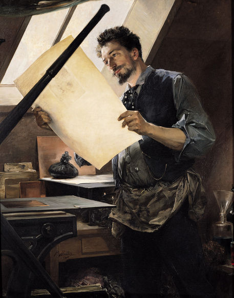 Paul_Mathey_-_Felicien_Rops_in_his_Studio