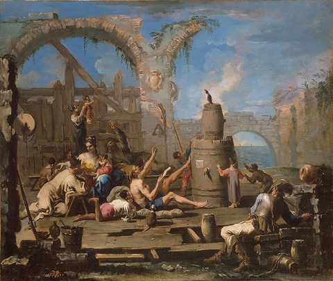 1707-08 飼い慣らされたカササギ