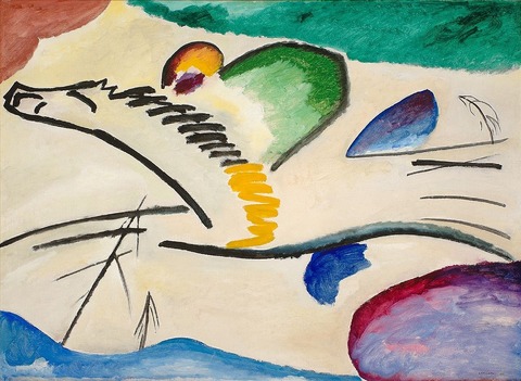 Wassily_Kandinsky,騎手