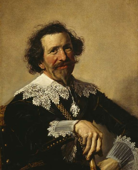 ピーター・ファン・デン・ブロッケの肖像　フランス・ハルス