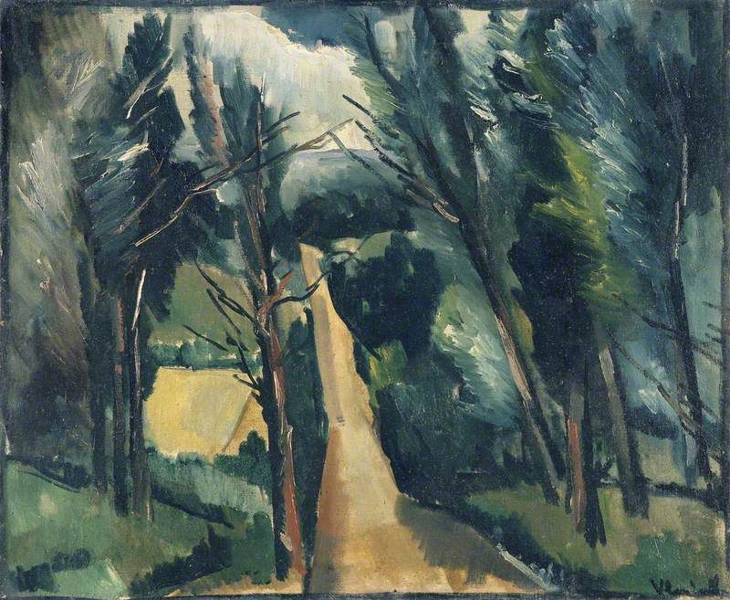 モーリス・ド・ヴラマンク、「PAYSAGE」、海外版超希少レゾネ、新品額付 モーリス・ド・ヴラマンク、海景、希少レゾネの一頁、高級額装付