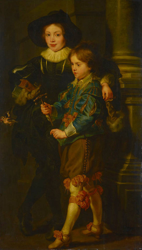 画家の二人の息子　ルーベンス