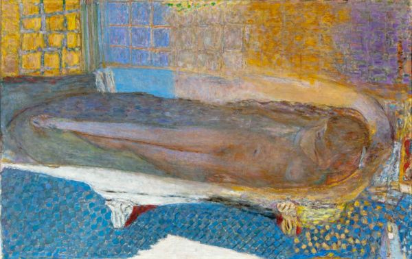ピエール・ボナール Nude With Red Cloth アートポスター 風景画