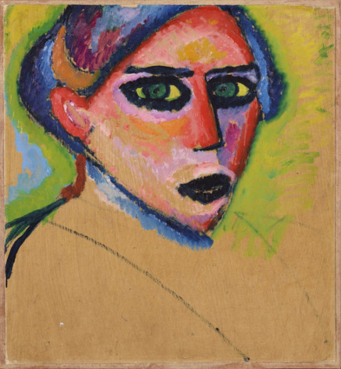 ヤウレンスキー女性の頭部