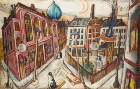 フランクフルトのシナゴーグ マックス・ベックマン