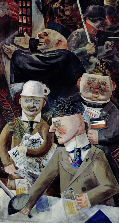 George Grosz 社会を支える