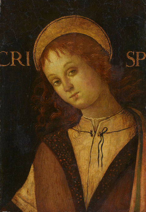 聖クリスピぬス　ペルジーノ