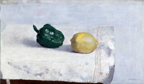 レモンとペパー オディロン・ルドン