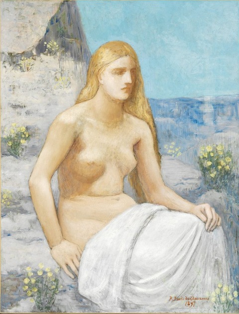 マグダラのマリア　Puvis-de-Chavannes