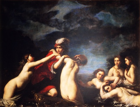 1630  Furini   ヒュラスとニンフ