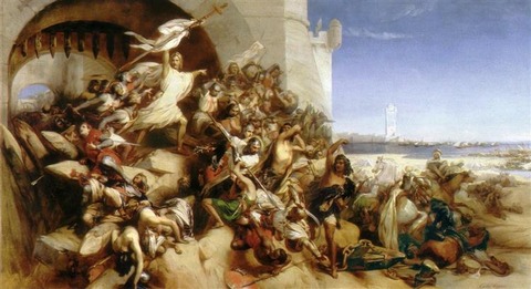 1844 エルサレムの聖ヨハネ騎士団によるロードスの防衛