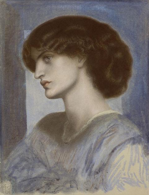 Rossetti_モリス夫人の肖像