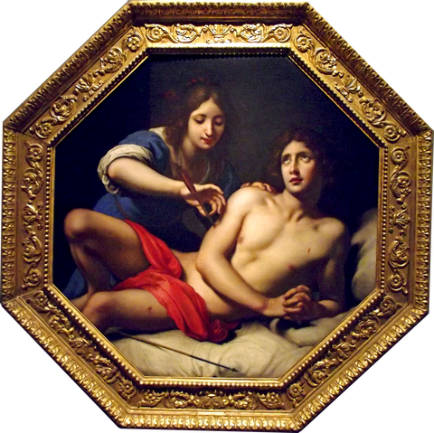 1650 聖イレーヌに治療される-St_Sebastian_PNG