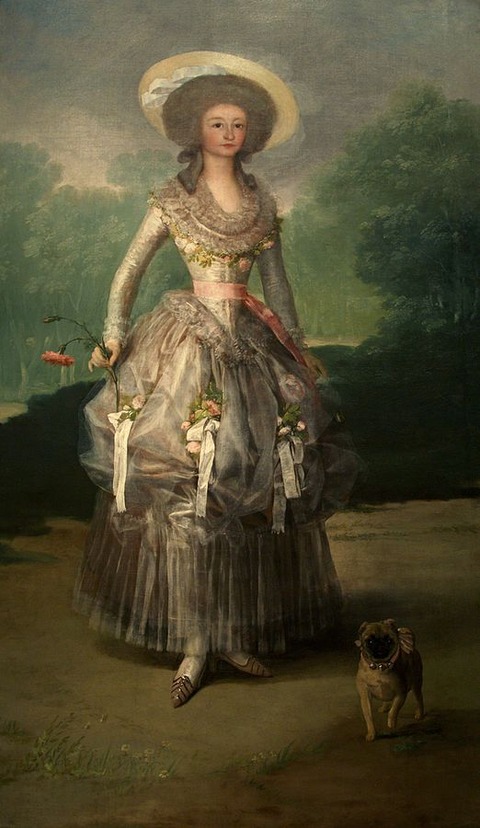 ポンテーホス公爵夫人-Goya.