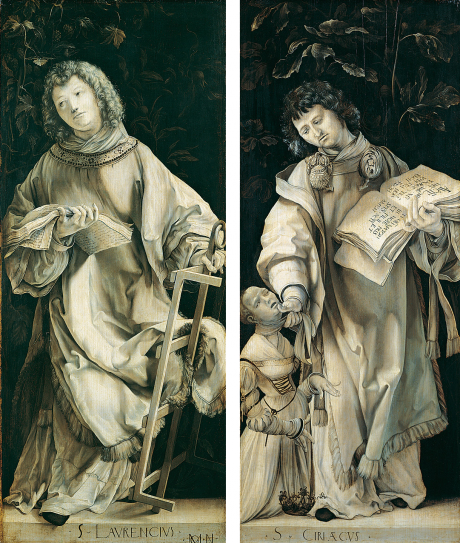 グリューネヴァルト 聖ローレンスと聖シリアス