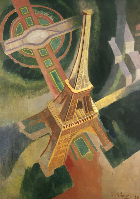 Robert Delaunay Eiffel Tower