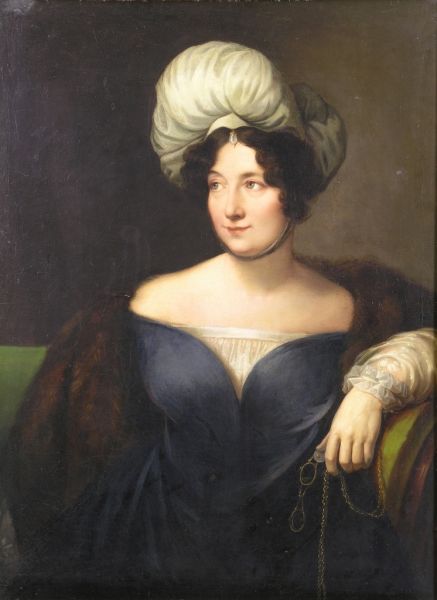 貴婦人の肖像 エドワード・スピロ作