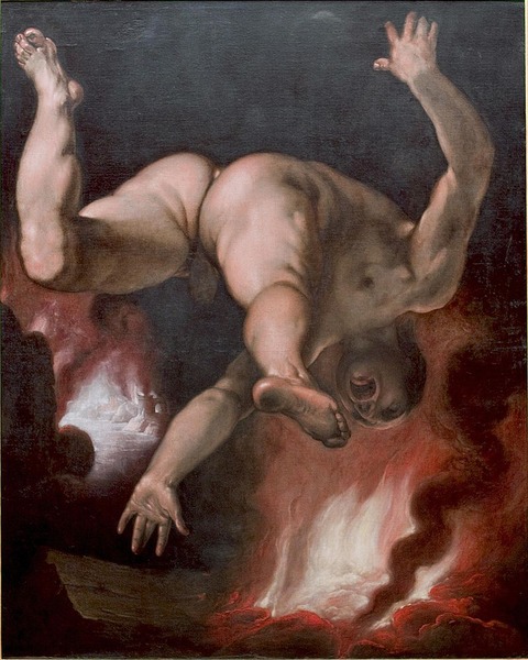 イクシオンの墜落 Cornelis_Cornelisz._van_Haarlem