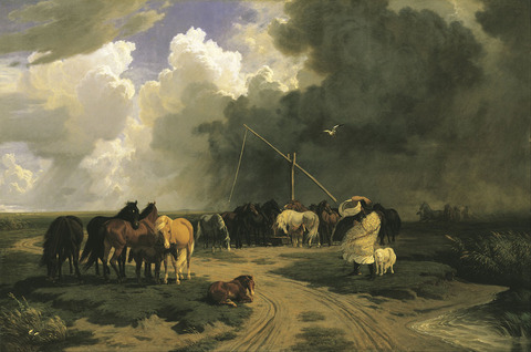 1862_Horses_in_a_Rainstorm