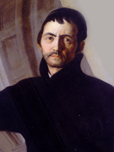 1690以降Andrea_Pozzo,_autoportrait