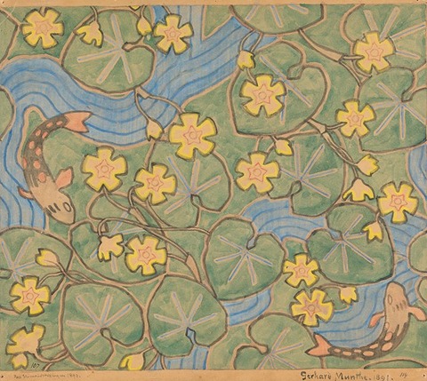 1891 Small_Trouts_and_Marsh_Marigolds,_1891