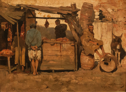 1882 モロッコの肉屋