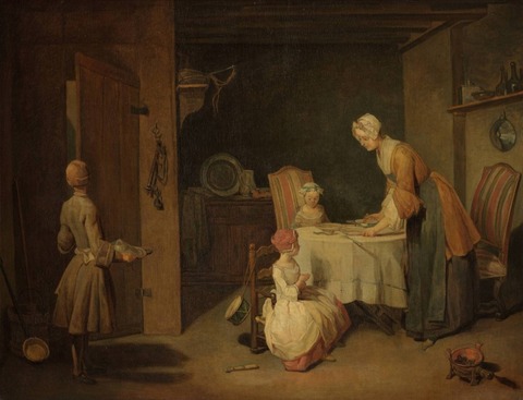 幼いベネディクト シャルダン