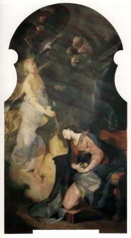 受胎告知 フランツ・アントンパルコ作