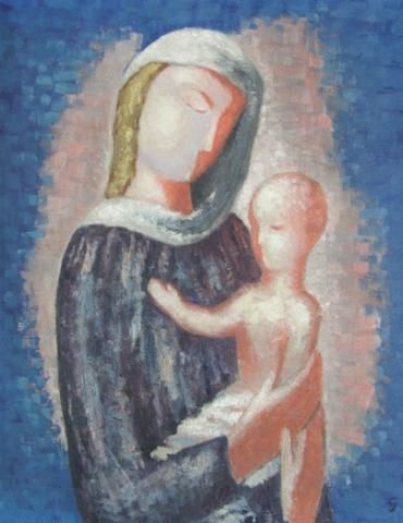 聖母 ミクラス・ガレンダ作