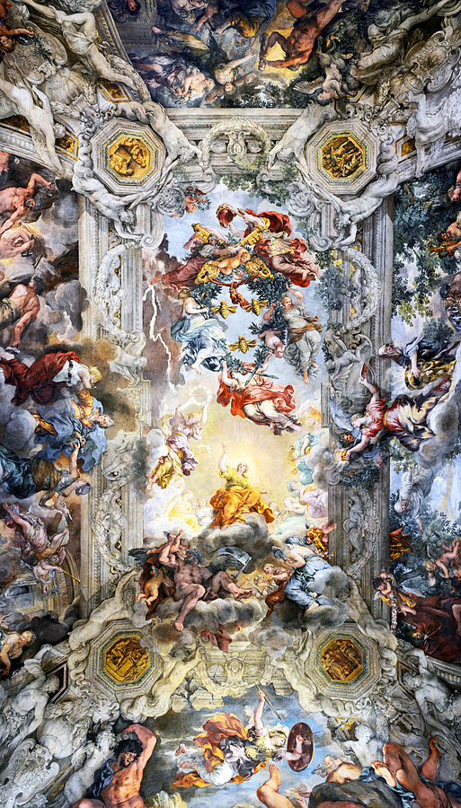 隠れ名画 神の摂理（ピエトロ・ダ・コルトーナ作） : 世界美術館巡り旅