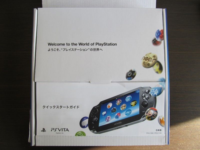 PSVita購入レポート 開封編（写真多め） : ゲー夢中