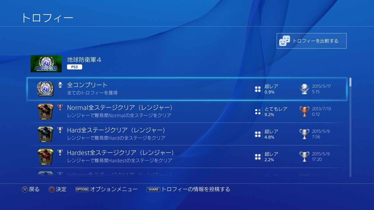 地球防衛軍4 なんやかんやでプラチナトロフィーゲット 毎日ゲーム三昧 地球防衛軍4 なんやかんやでプラチナトロフィーゲット 毎日ゲーム三昧