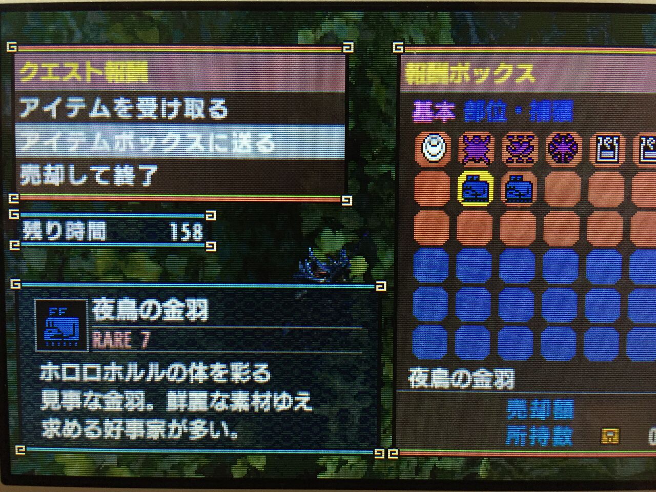 Mhx 夜鳥の金羽は上位 ホロロホルル モンハンライズ報告書 Mhx 夜鳥の金羽は上位 ホロロホルル モンハンライズ報告書