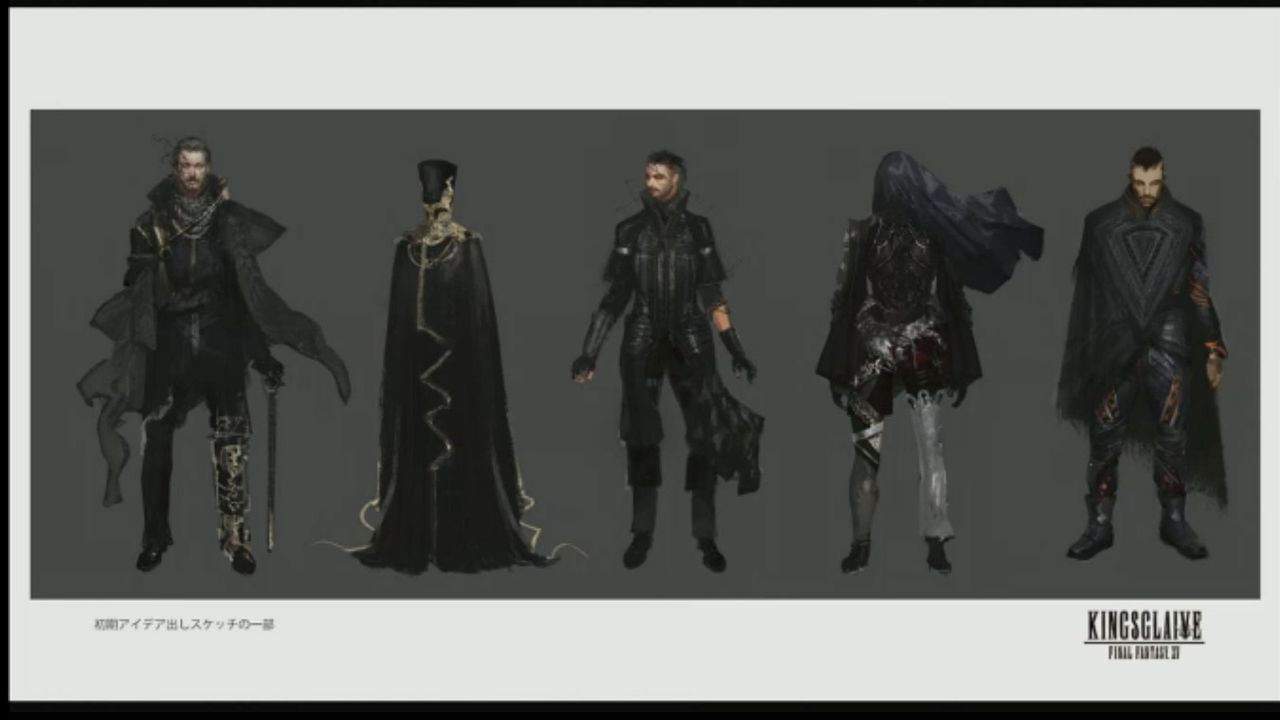 キングスグレイブ Ffxv ニコ生特番にて制作時のアートワークや資料 メイキング映像が多数公開 ゲームを片手間に