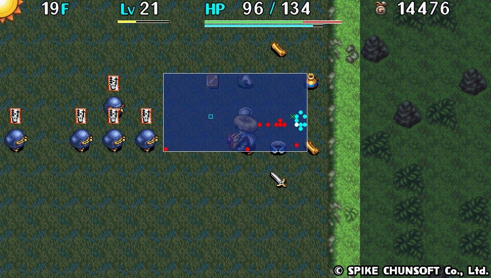 シレン5plusのリハビリにモンスター集会所へ 1f ゲームログブック